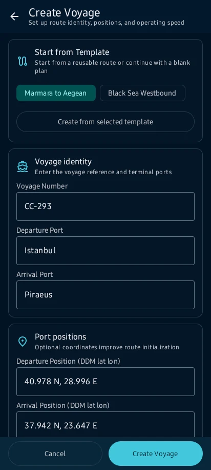 Magsimula ng voyage — 2