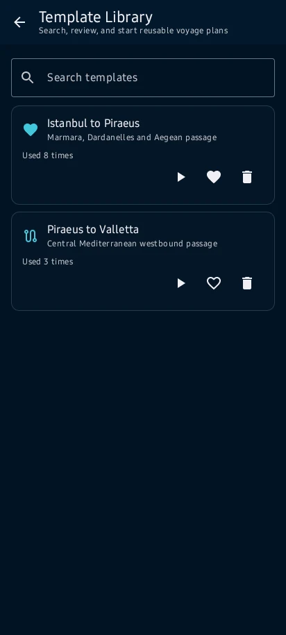 Magsimula ng voyage — 1
