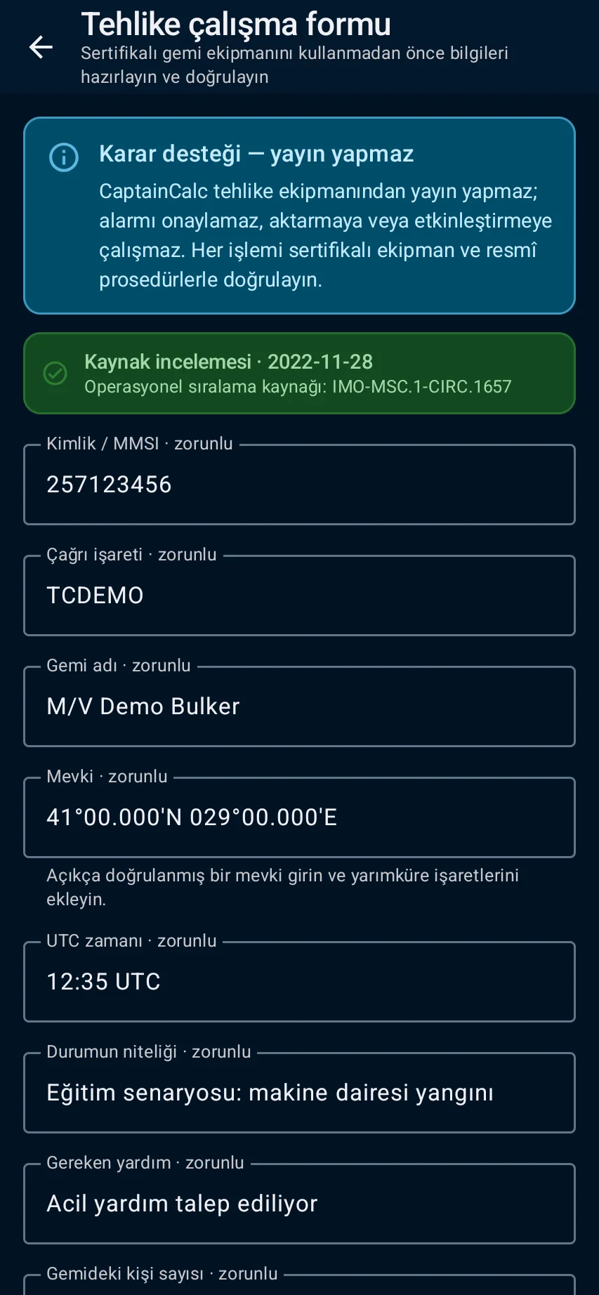 GMDSS hazırlığını yapın