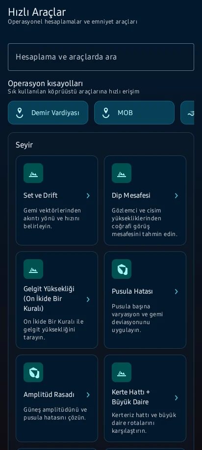 Hızlı köprüüstü hesapları — 1