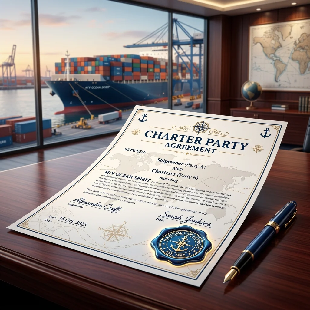 Charter party and shipping contract guide