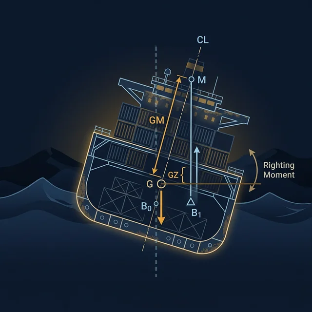 Gemi Stabilitesi: GM Nedir ve Sağlam Stabilite Kriterleri